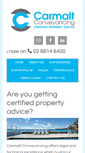 Mobile Screenshot of carmaltconveyancing.com.au